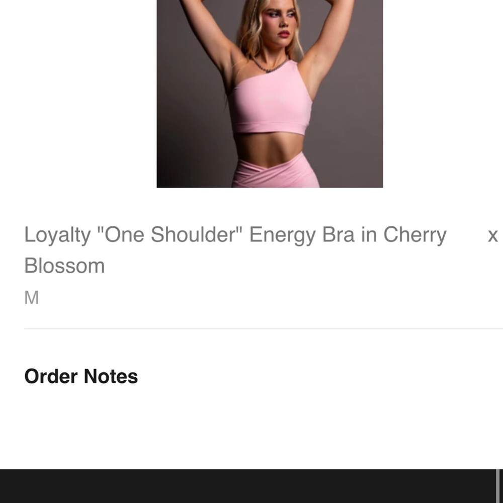 Darc sport one shoulder bra